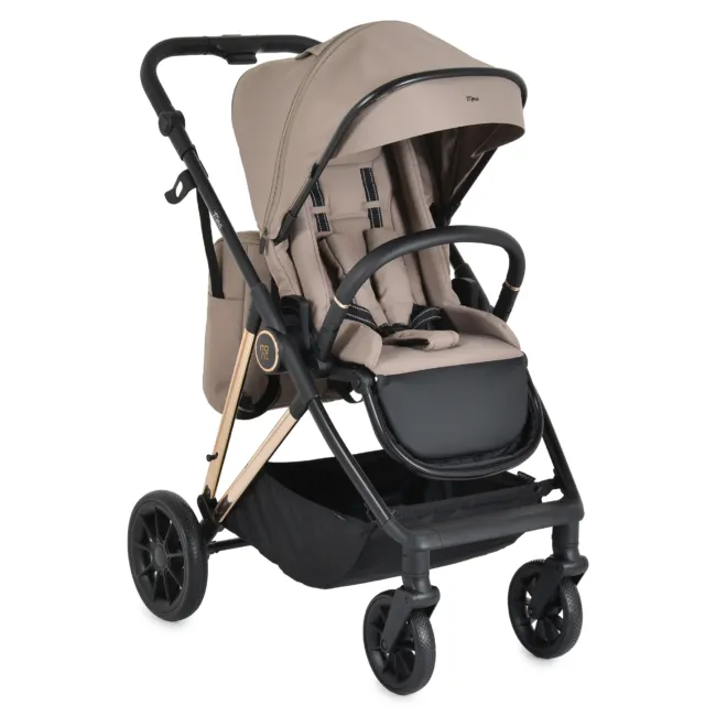комбинирана количка 3 in 1 Комбинирана количка Merci 3 in 1 Beige — снимка 4