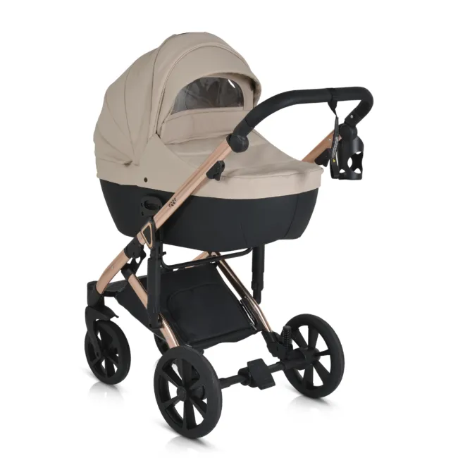 Комбинирана количка 3 в 1 Eggo Sand-beige — снимка 11
