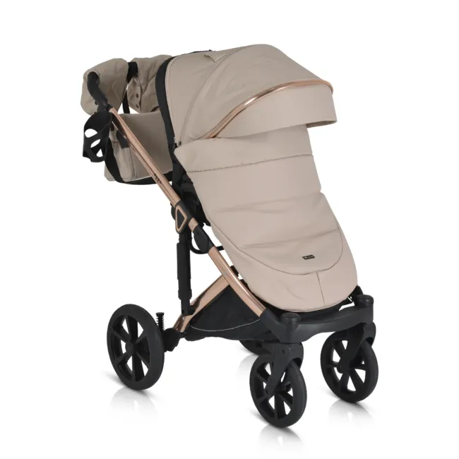 Комбинирана количка 3 в 1 Eggo Sand-beige — снимка 4