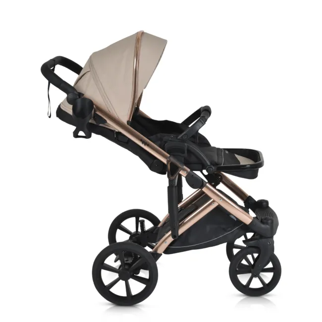 Комбинирана количка 3 в 1 Eggo Sand-beige — снимка 7