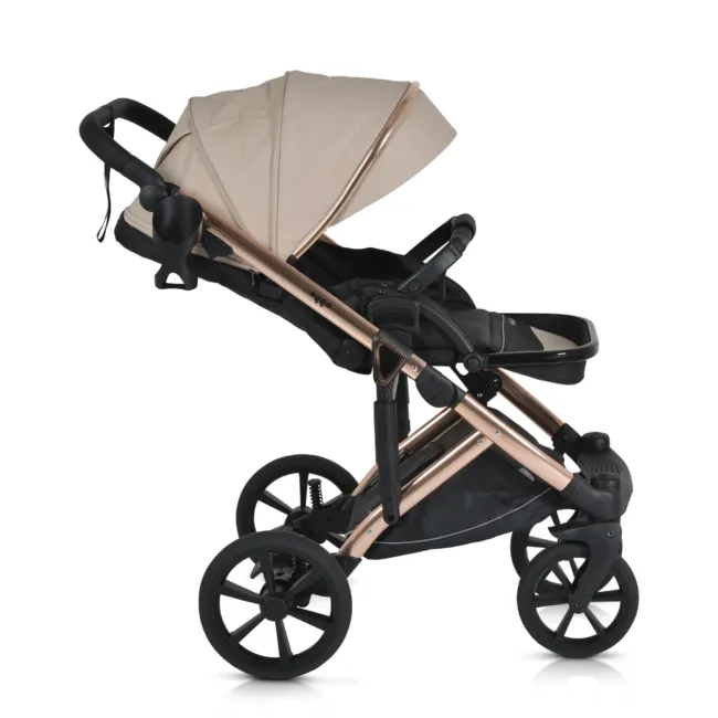 Комбинирана количка 3 в 1 Eggo Sand-beige — снимка 8