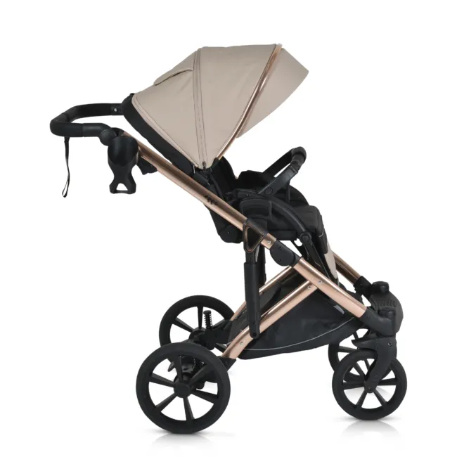 Комбинирана количка 3 в 1 Eggo Sand-beige — снимка 9