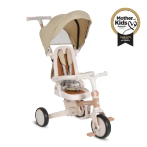 Триколка 4в1 Compacto бежов Moni 112480