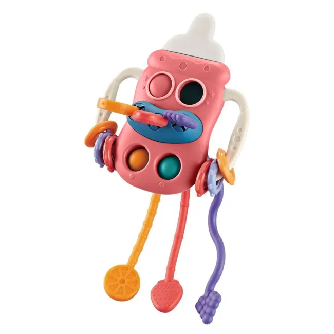 Бебешка сензорна играчка Baby bottle pink Moni 112492