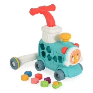 Играчка за прохождане 3в1 Happy Train mint Moni 112496