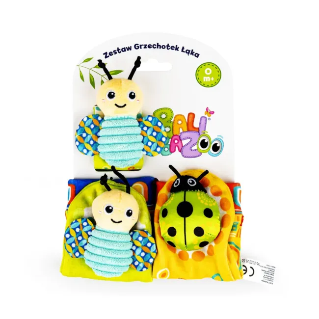Дрънкалки чорапи Green Beetle Bee 82624 — снимка 4