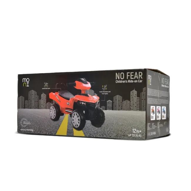 Кола за бутане No Fear 999 червен — снимка 9