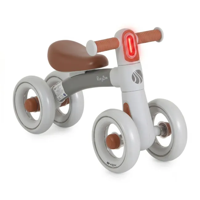 Мини баланс велосипед RollyBoo grey Moni 112617