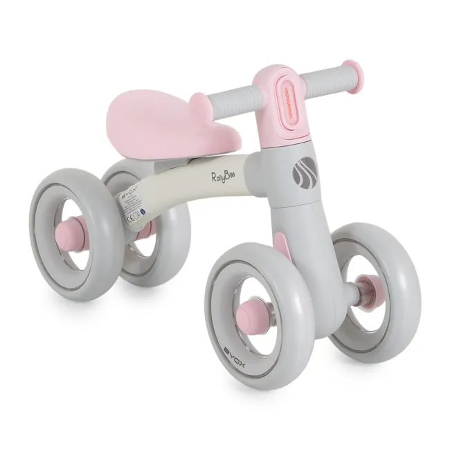 Мини баланс велосипед RollyBoo pink — снимка 3