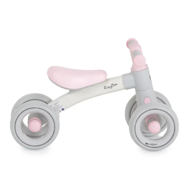 Мини баланс велосипед RollyBoo pink — снимка 4