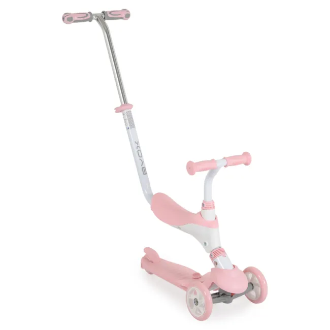 Тротинетка 3в1 Pink Moni 112628