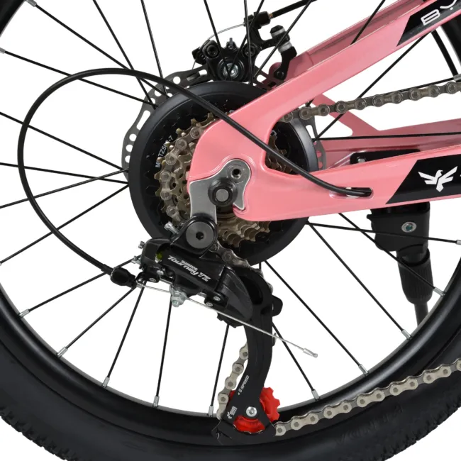 Велосипед със скорости 20" Taycan-S pink — снимка 10