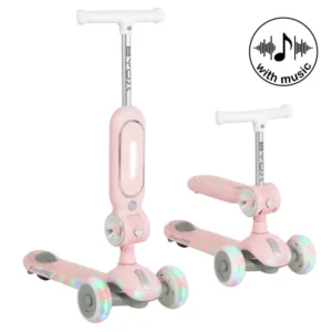 Тротинетка 2in1 StreetPro pink Moni 112652