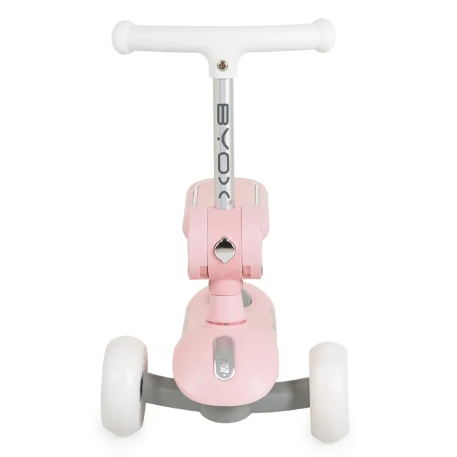 детска тротинетка 2in1 Тротинетка 2in1 StreetPro pink — снимка 4