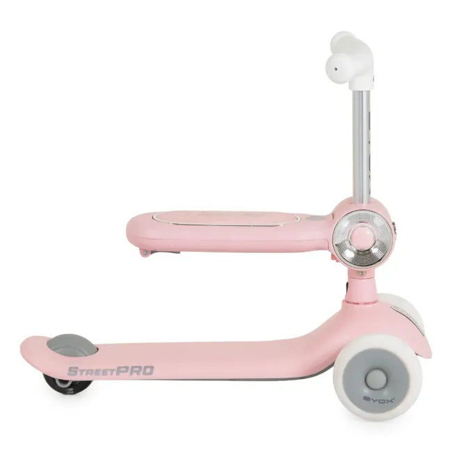 детска тротинетка 2in1 Тротинетка 2in1 StreetPro pink — снимка 5
