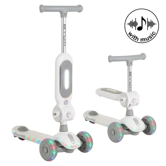 Тротинетка 2in1 StreetPro grey Moni 112653
