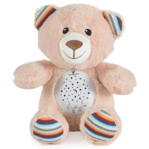 Нощна лампа и прожектор с бял шум Lulo Bear Moni 112666