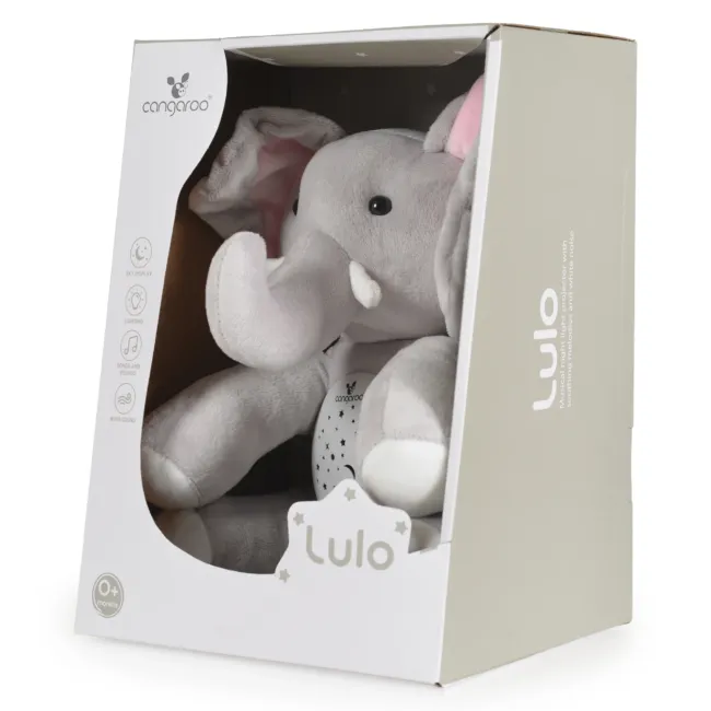 нощна лампа с бял шум Нощна лампа и прожектор с бял шум Lulo Elephant — снимка 7