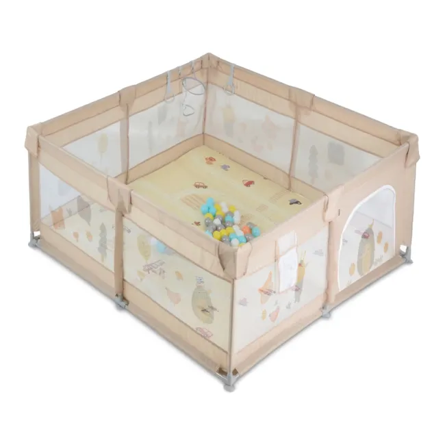 Кошара GameZone 120x120 бежов с аксесоари — снимка 3