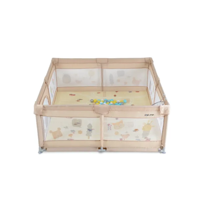 Кошара GameZone 120x120 бежов с аксесоари — снимка 6