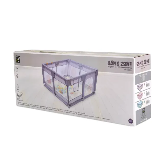 бебешка кошара GameZone Кошара GameZone 180*200 с аксесоари — снимка 15