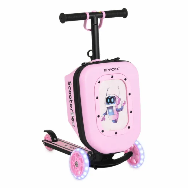 Тротинетка 2in1 ScooterBox Pink Moni 113088