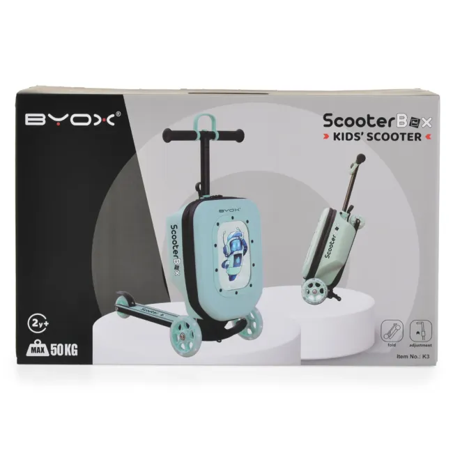 детска тротинетка 2в1 Тротинетка 2in1 ScooterBox Pink — снимка 13