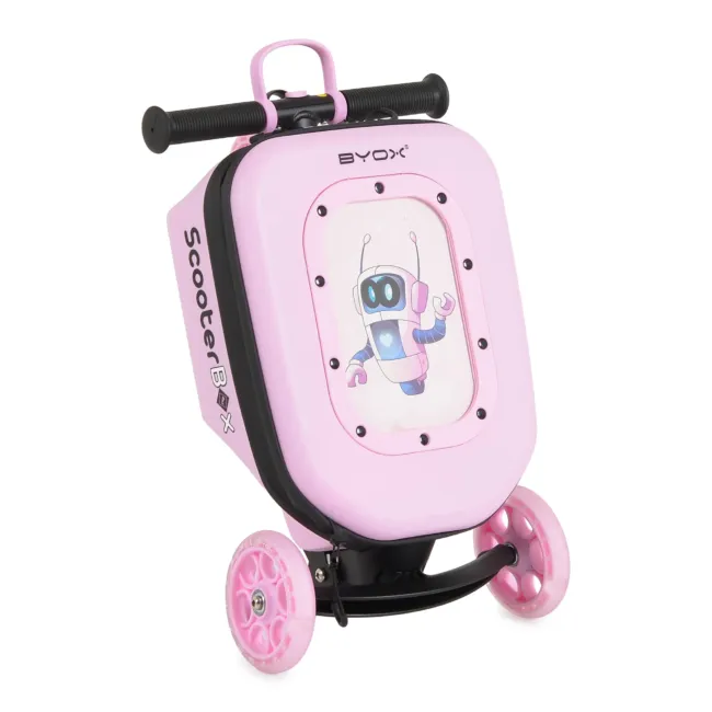 детска тротинетка 2в1 Тротинетка 2in1 ScooterBox Pink — снимка 2