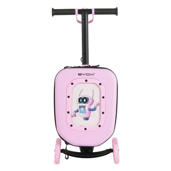 детска тротинетка 2в1 Тротинетка 2in1 ScooterBox Pink — снимка 4