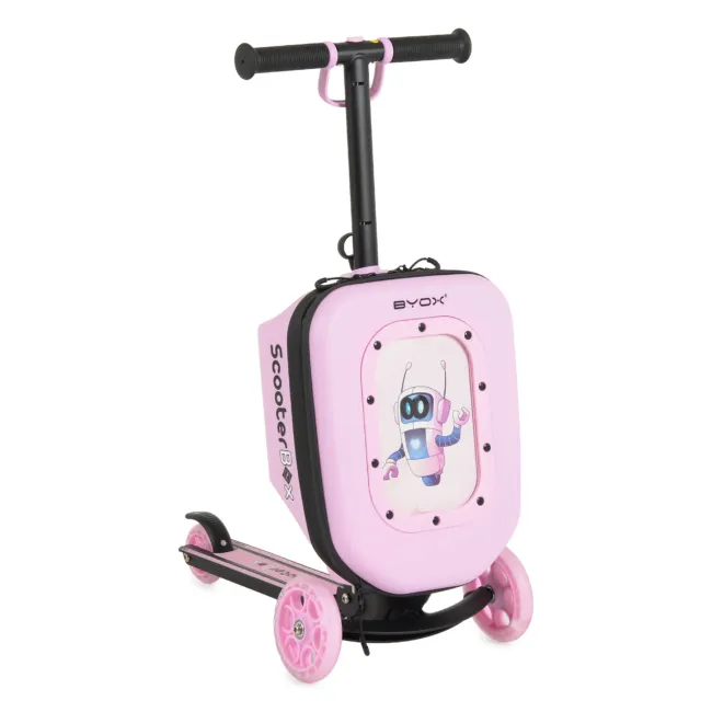 детска тротинетка 2в1 Тротинетка 2in1 ScooterBox Pink — снимка 5