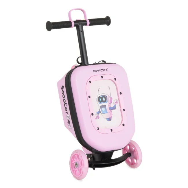 детска тротинетка 2в1 Тротинетка 2in1 ScooterBox Pink — снимка 8