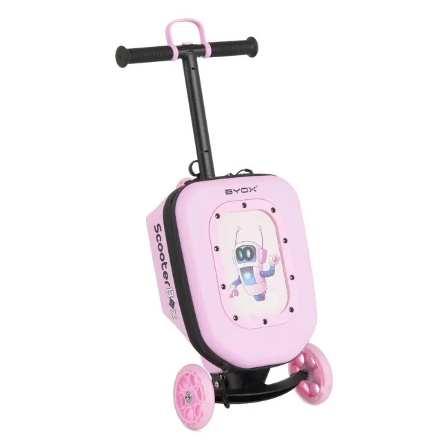 детска тротинетка 2в1 Тротинетка 2in1 ScooterBox Pink — снимка 9
