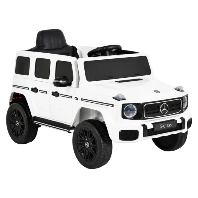 Акумулаторен джип Mercedes Benz G580 white Moni 113116